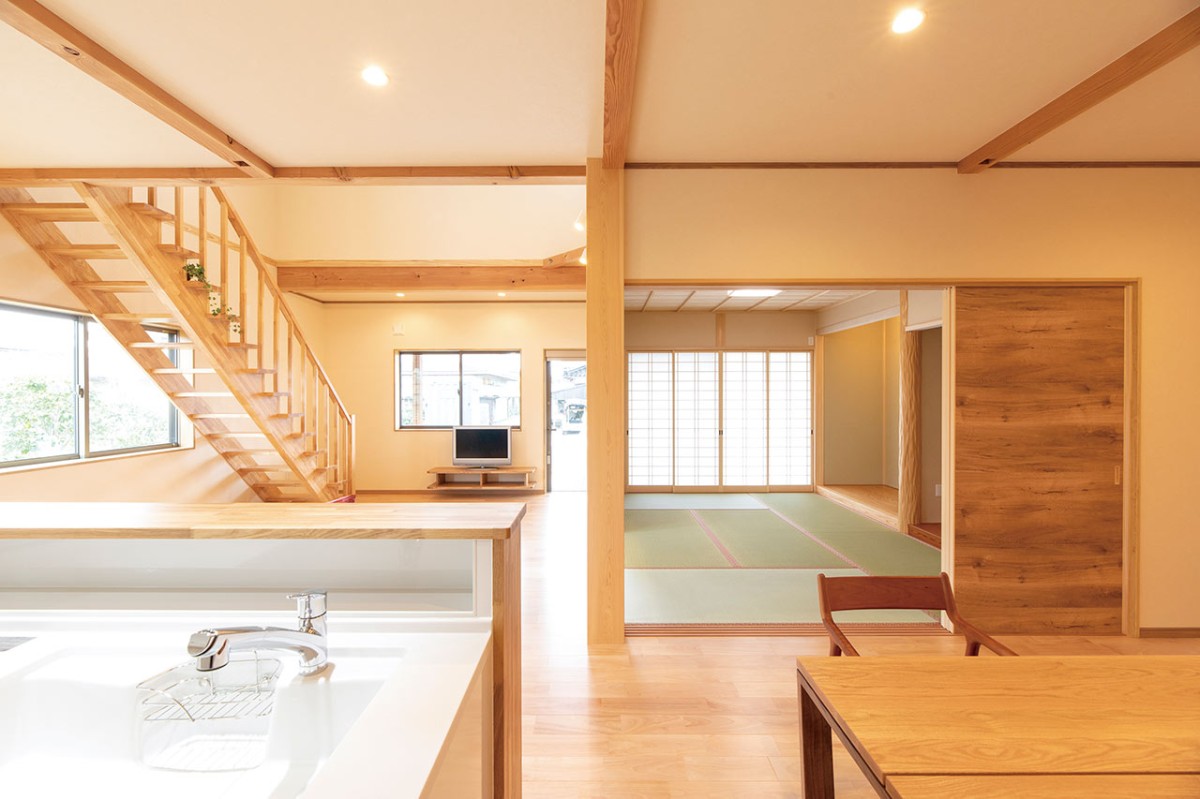  鳥取県西伯郡にある『有限会社 藤原建築工務店』の家づくり実例