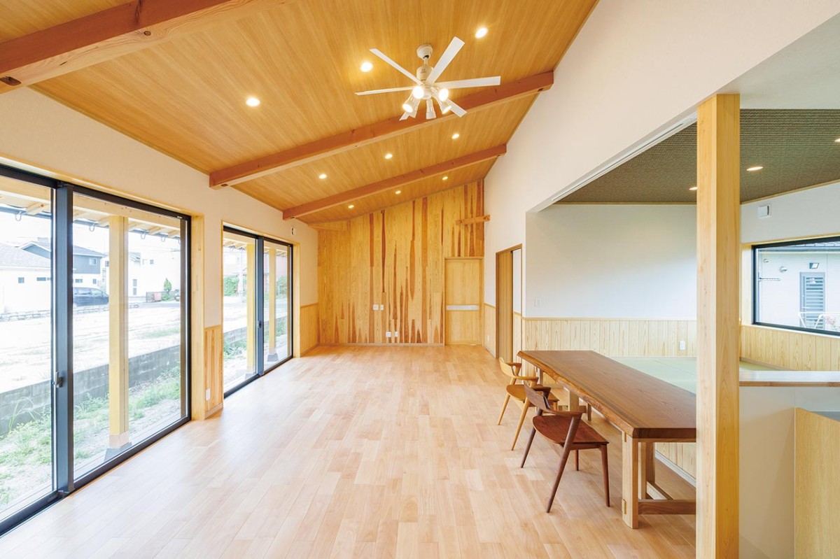  鳥取県西伯郡にある『有限会社 藤原建築工務店』の家づくり実例