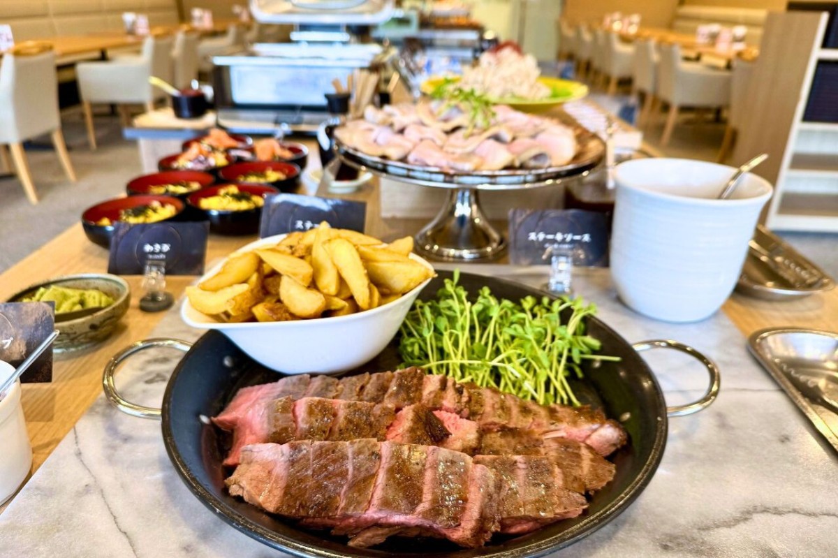 島根県出雲市の『レストランくにびき』のランチバイキング