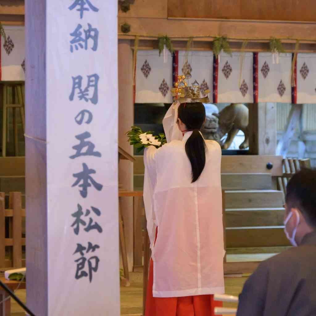 島根県松江市のイベント「正調関乃五本松節美保神社奉納唄初式」のイメージ