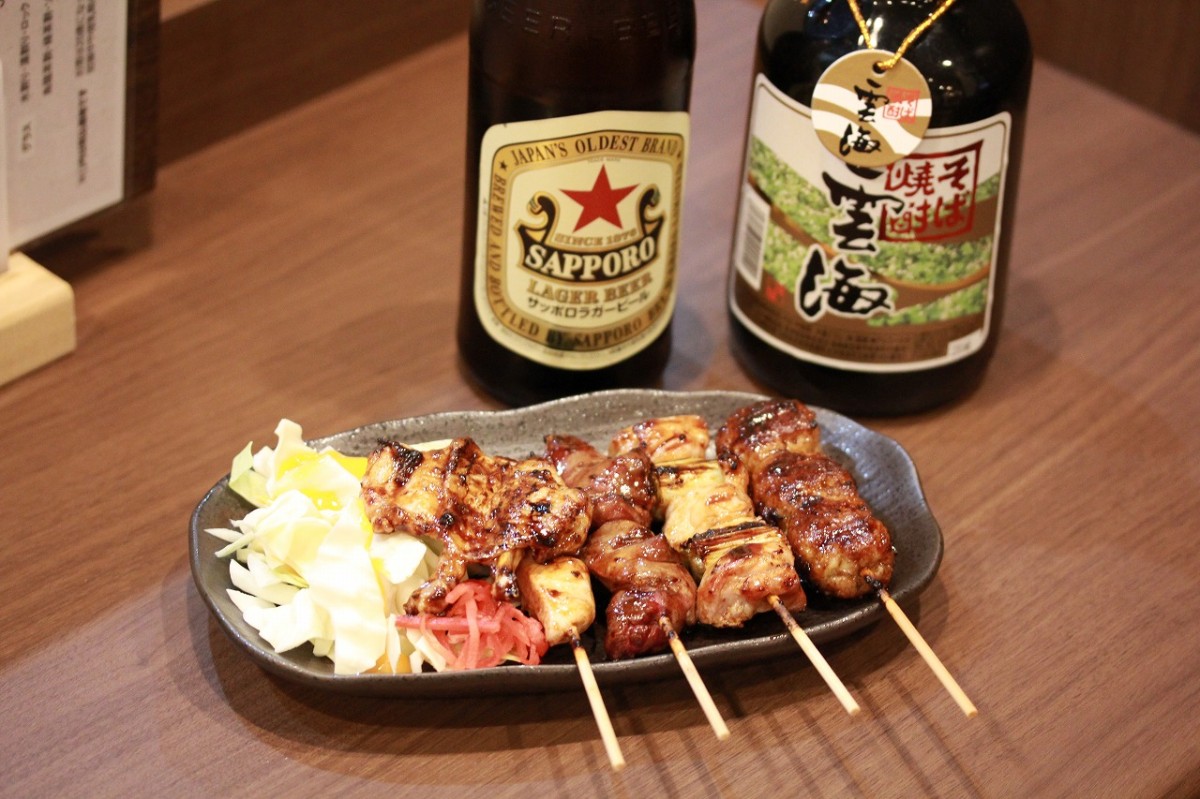 島根県松江市にオープンした『やきとり大将』の「やきとり」