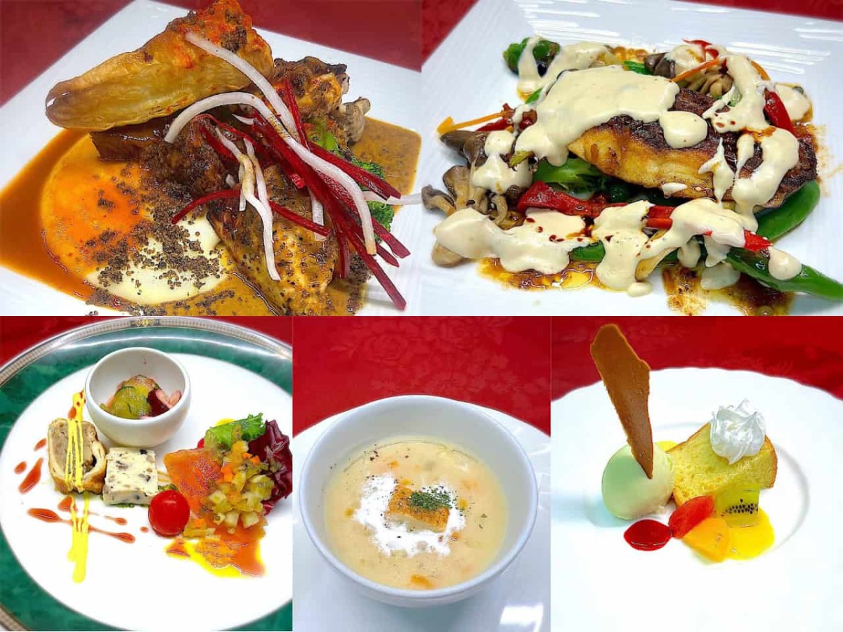 米子市の老舗洋食店『レンガ屋』のクリスマスディナー