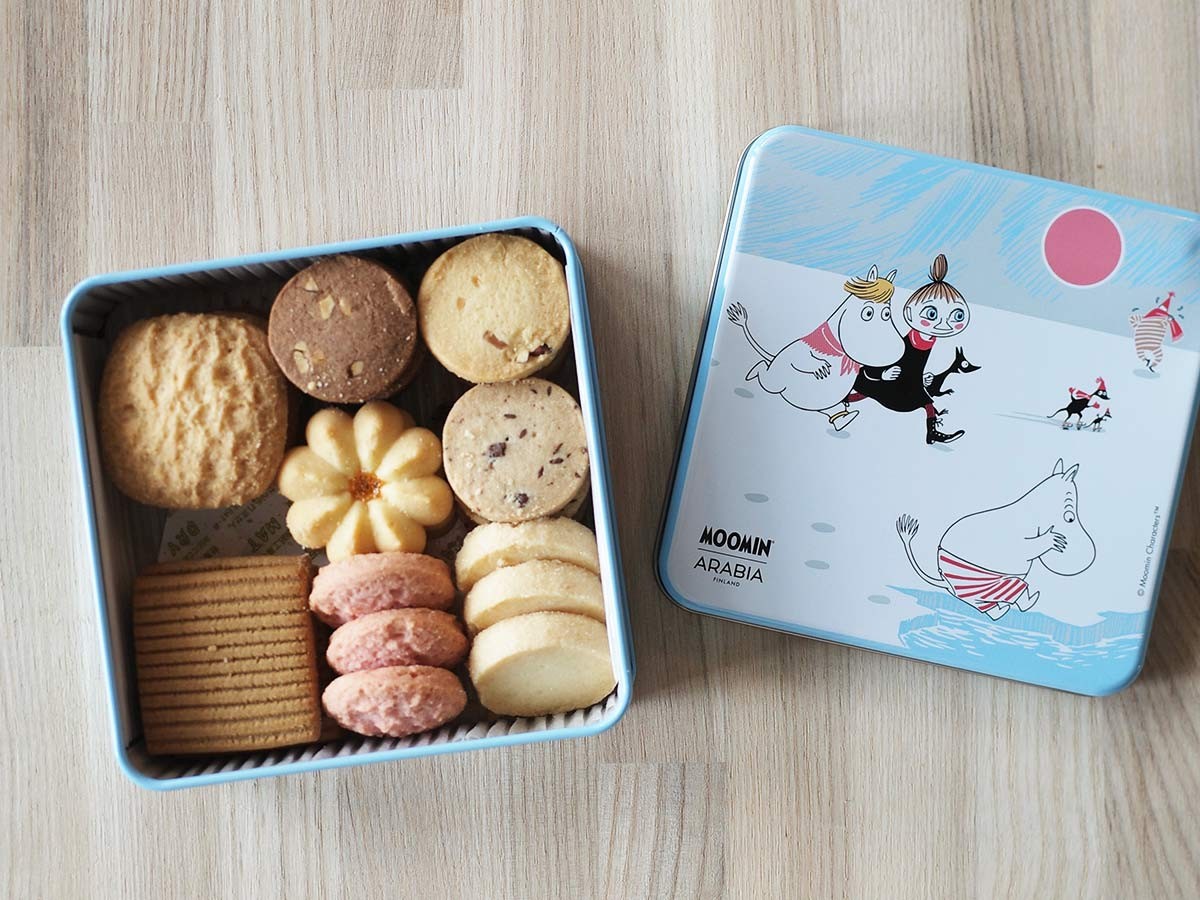 島根県松江市にある『HAUS』からのプレゼントMOOMIN ARABIAとITTALAの 食器＆クッキー缶セット