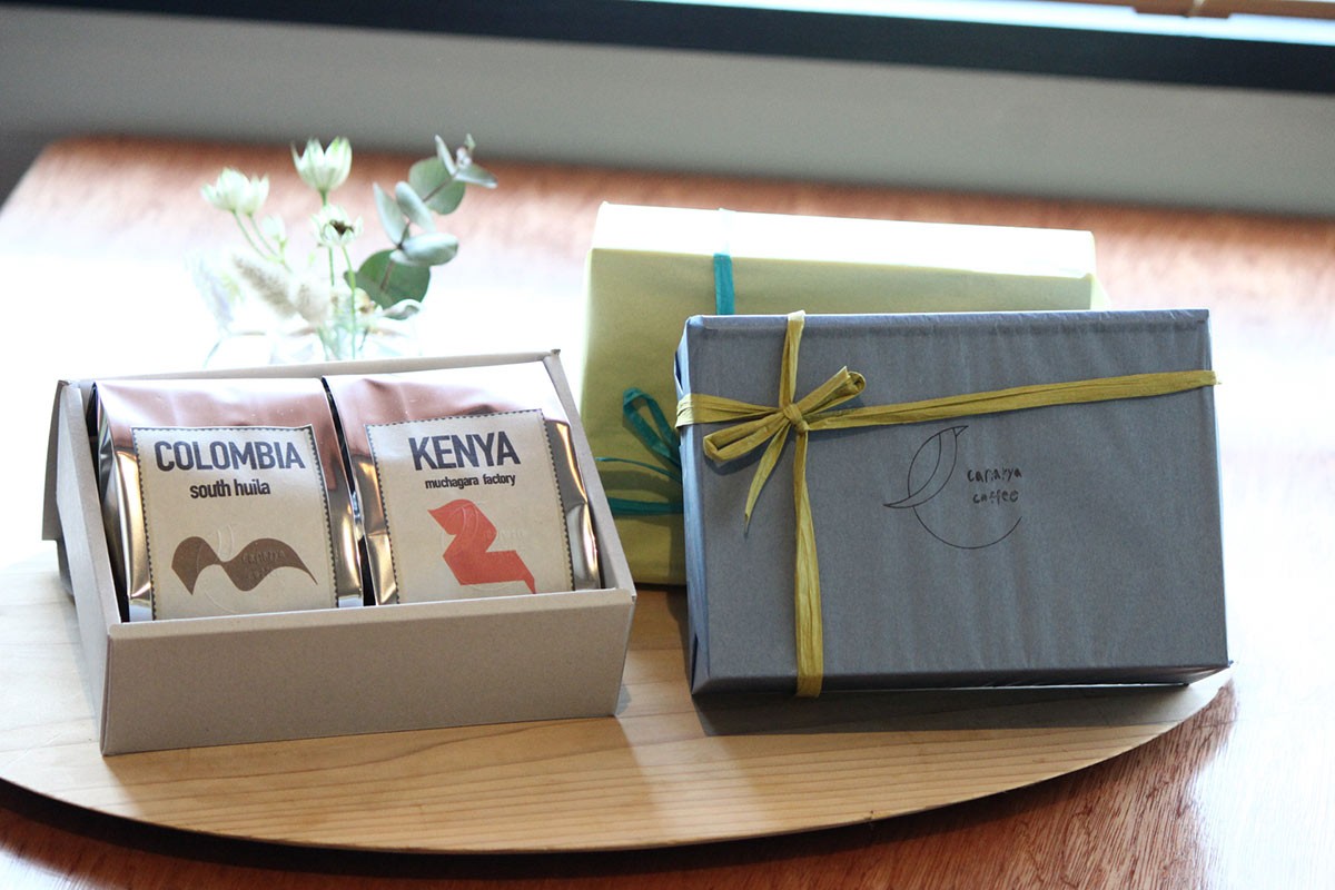 鳥取県境港市『canarya coffee』のコーヒー豆２種セット（各100g）