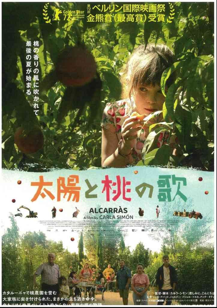 鳥取県米子市のイベント「米子シネマクラブ例会「太陽と桃の歌」上映会」のチラシ