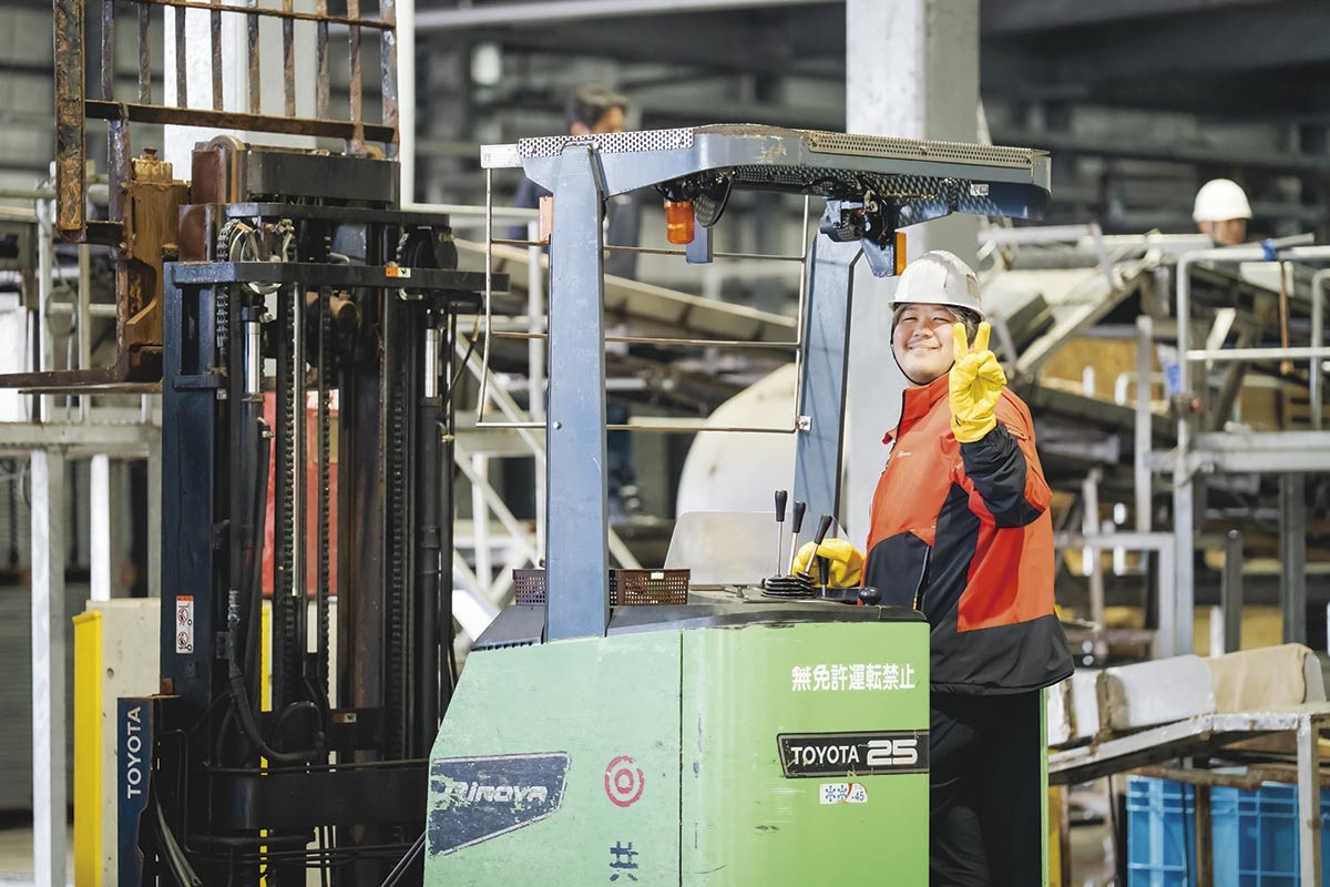 山陰の企業「共和産業」の仕事風景