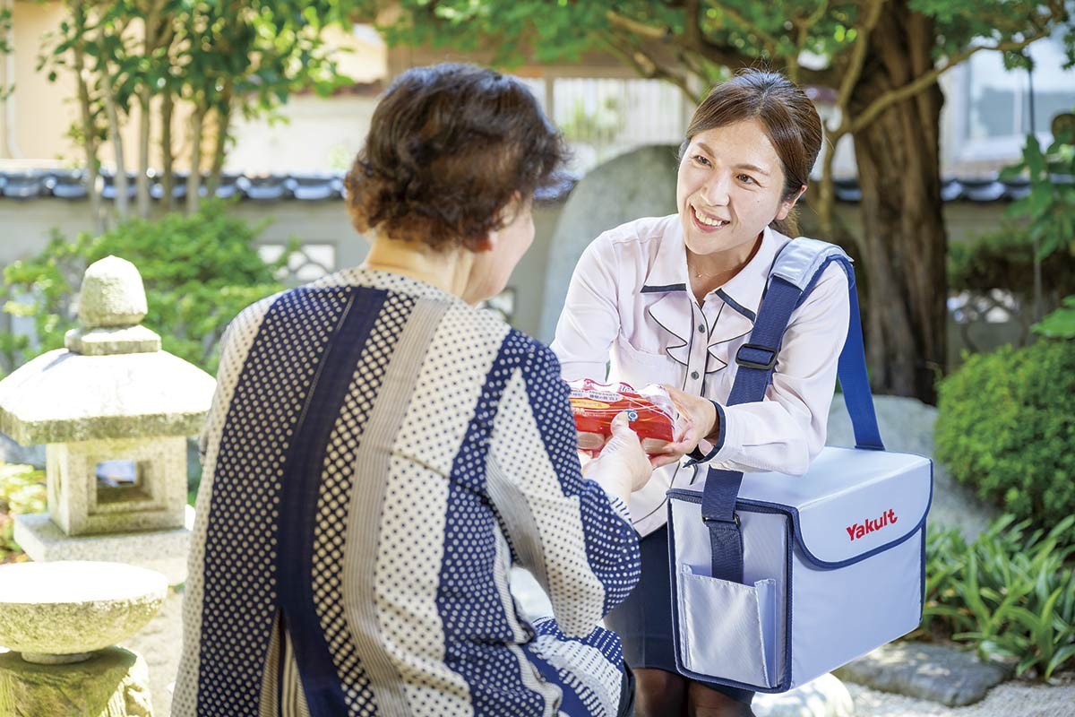 山陰の企業「山陰ヤクルト販売」の仕事風景