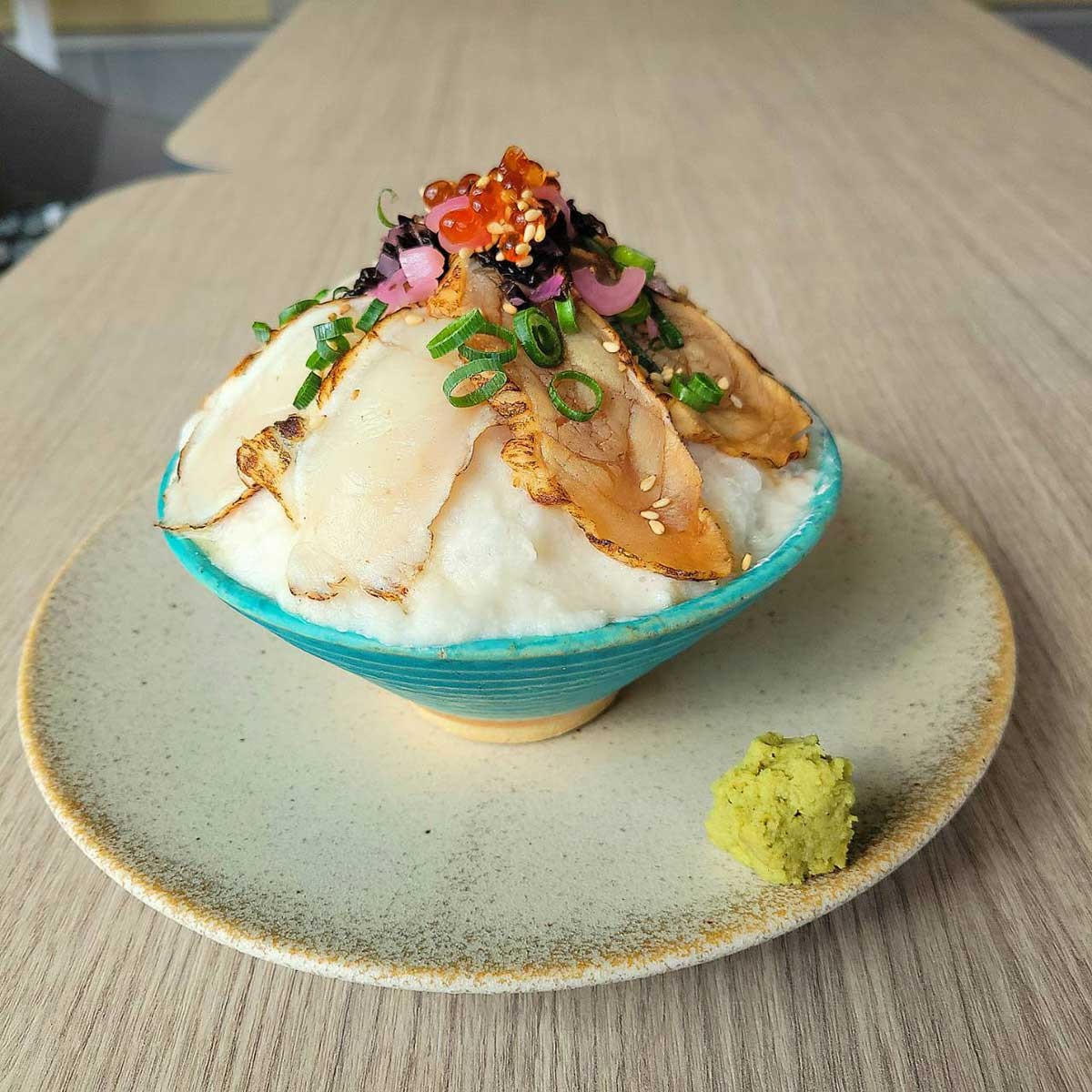 『道の駅ほうじょう』の「ふぐフグねばりっこ丼」