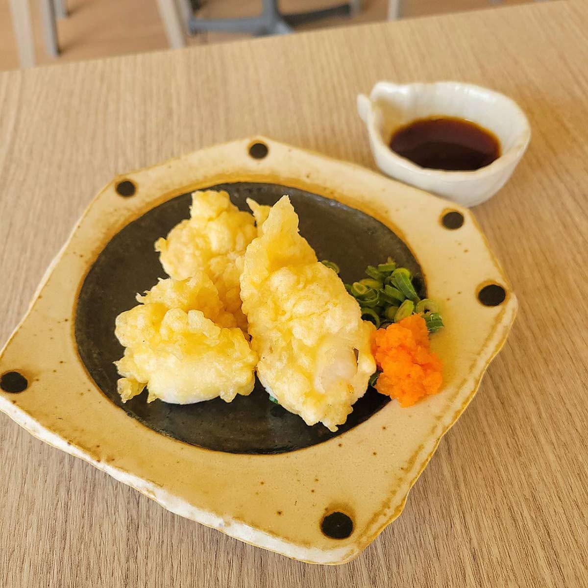 『道の駅ほうじょう』の「ふぐの白子天ぷら」