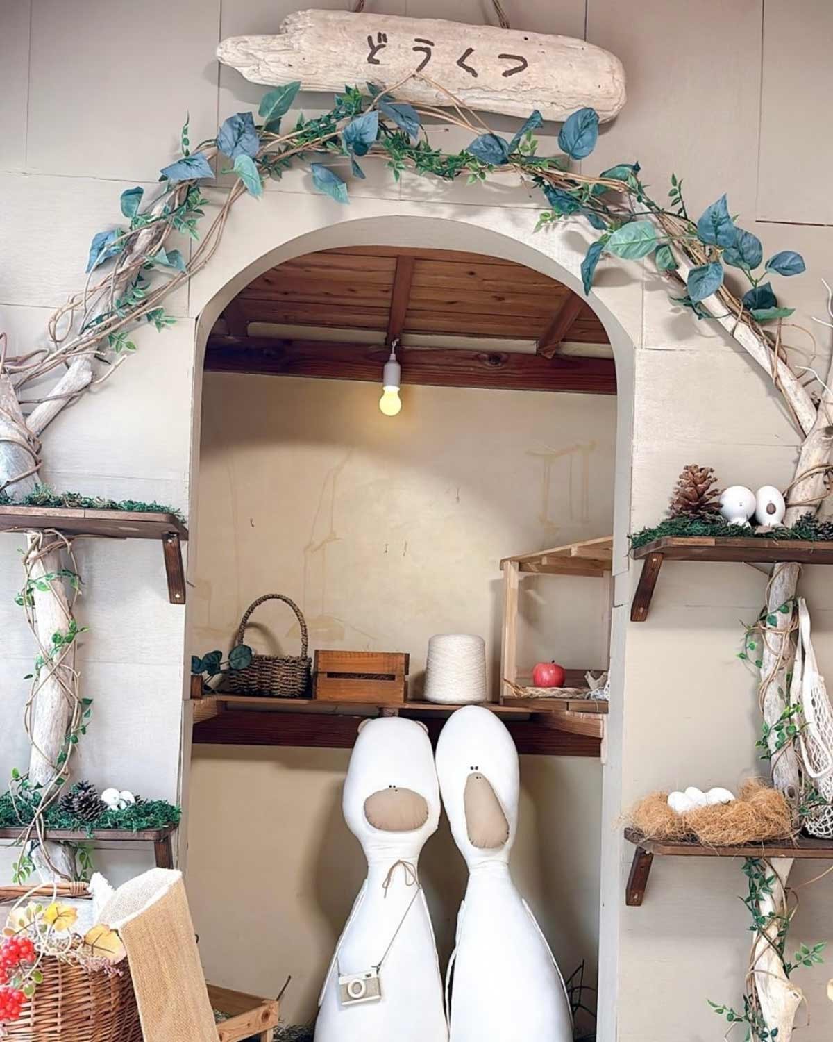 鳥取県倉吉市の雑貨店『かすみ荘』の店内