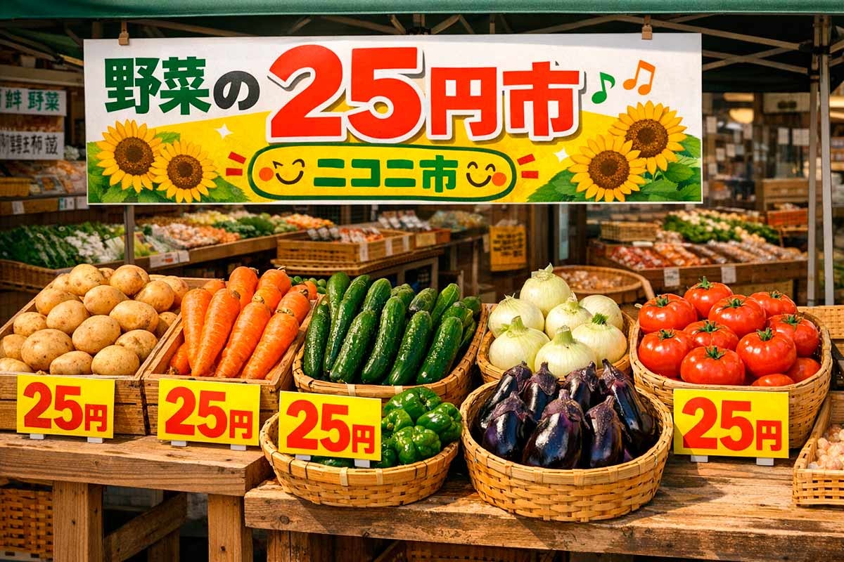 『道の駅ほうじょう』のイベント「１周年祭」のイメージ