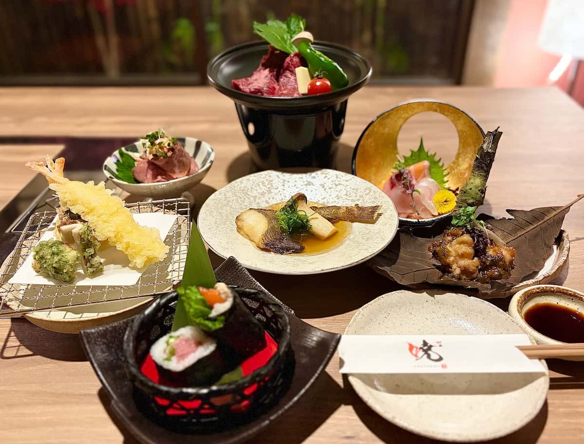 鳥取県鳥取市にオープンした『灯宴 暁-AKATSUKI- 本店』の「暁コース」