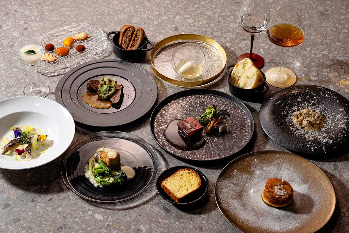 島根県津和野町にリニューアルオープンしたオーベルジュ『若槻 津和野』のコース料理