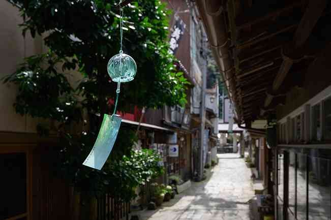 島根県松江市のイベント「青石畳通り風鈴の彩り」のイメージ