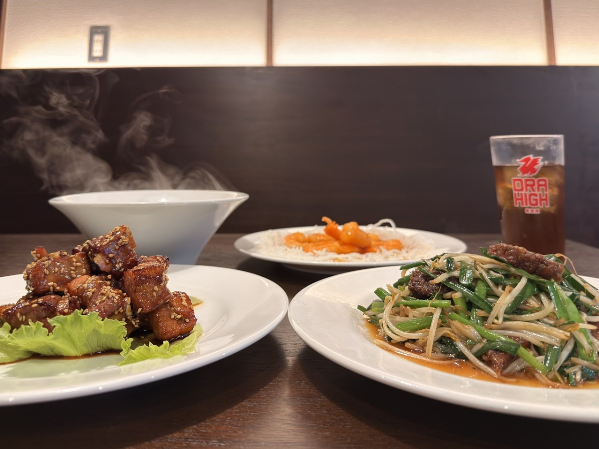 鳥取県米子市にオープンした『中国料理 青』の料理