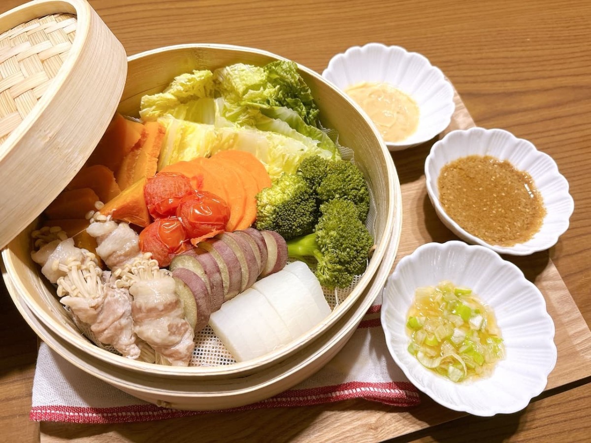 簡単＆おいしい！せいろ蒸しに使える「万能つけダレ」レシピのイメージ