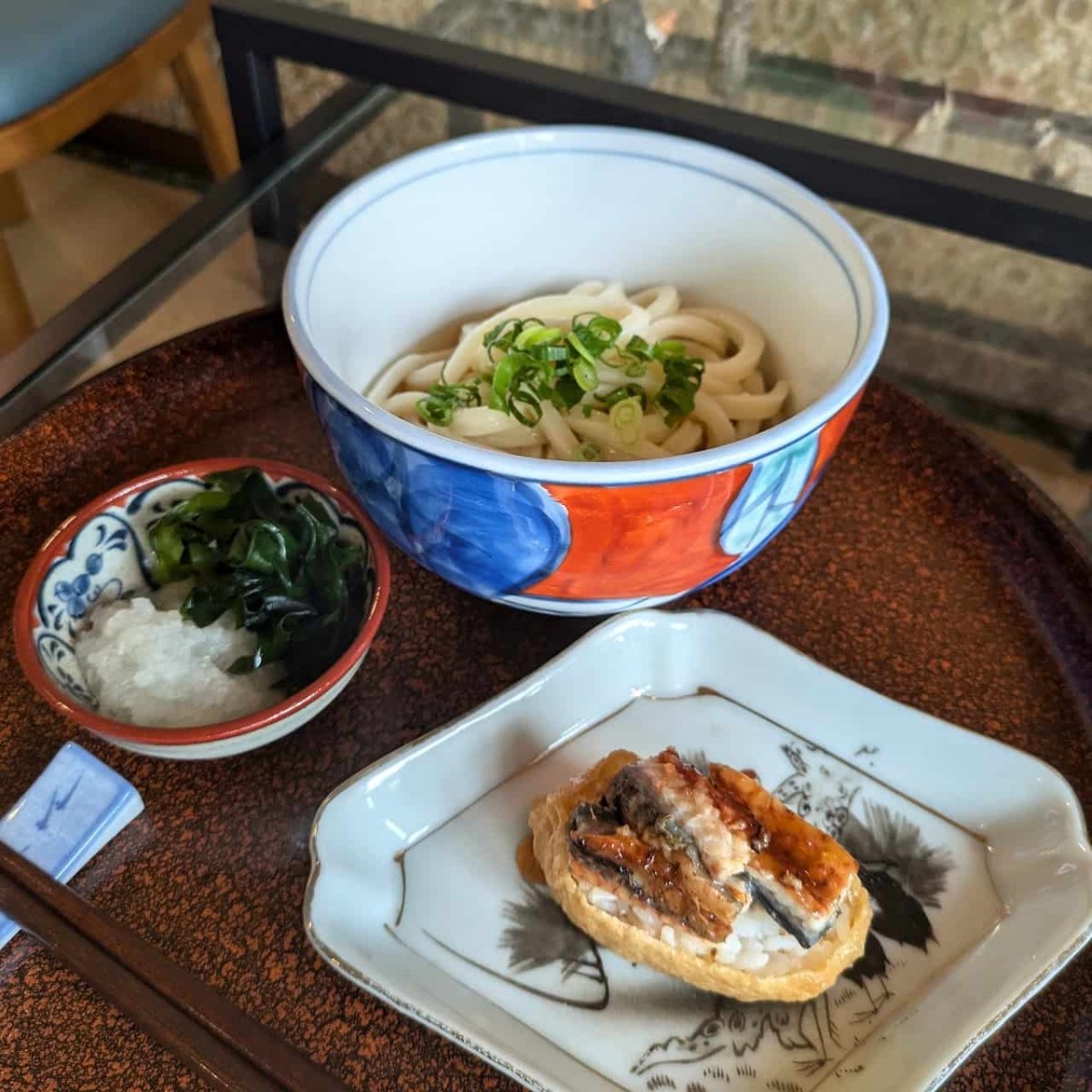 鳥取市賀露町にある『リバーカロ』で提供する讃岐うどん