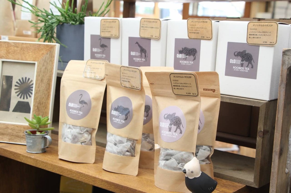島根県松江市にある雑貨屋『デコレ』で販売しているルイボスティー