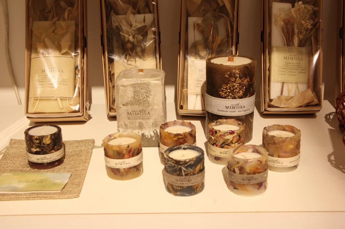 島根県出雲市にある『grappino（グラッピーノ）』で販売しているかわいいアイテム_アロマキャンドル