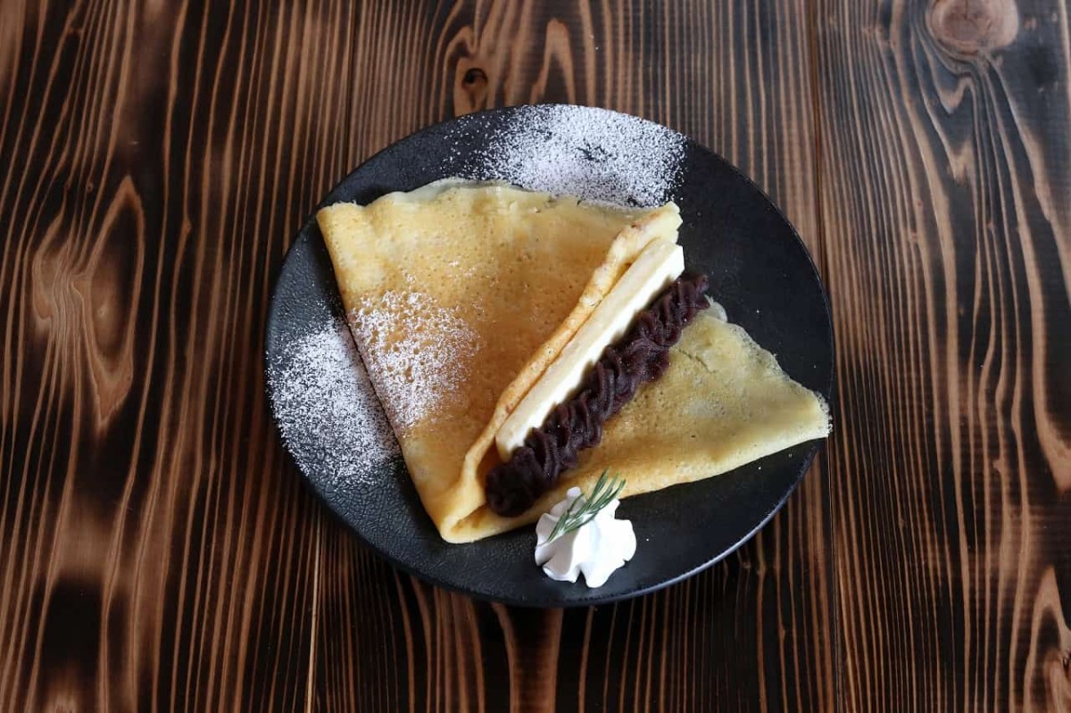 鳥取県米子市にある『cafe You.』で提供している米粉クレープ