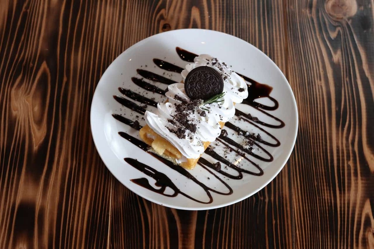 鳥取県米子市にある『cafe You.』で提供している米粉クレープ