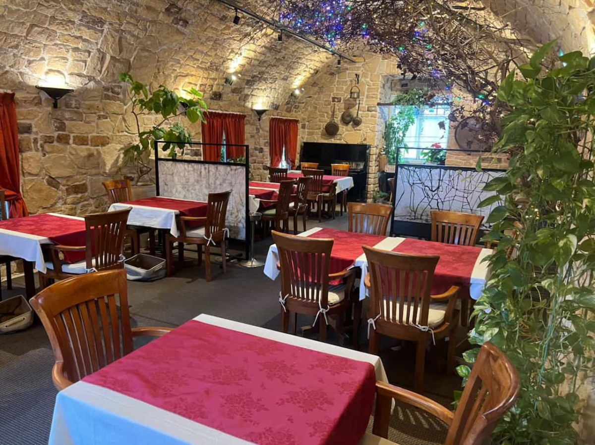 鳥取県米子市『レンガ屋』の店内