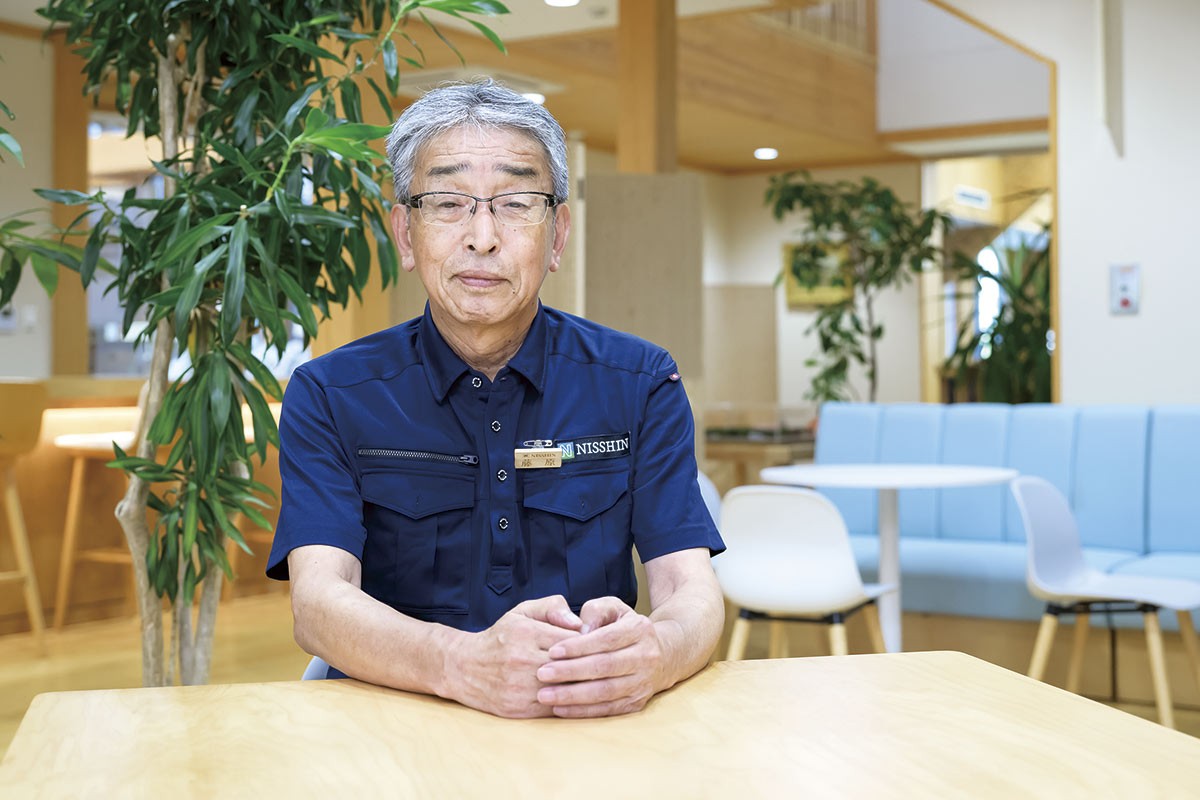 境港市「日新バイオマス発電株式会社」の藤原義史社長