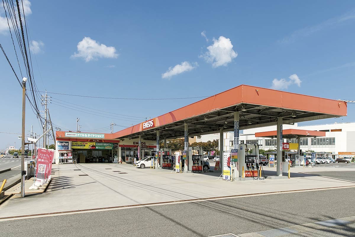 境港市「海上石油有限会社」のSS