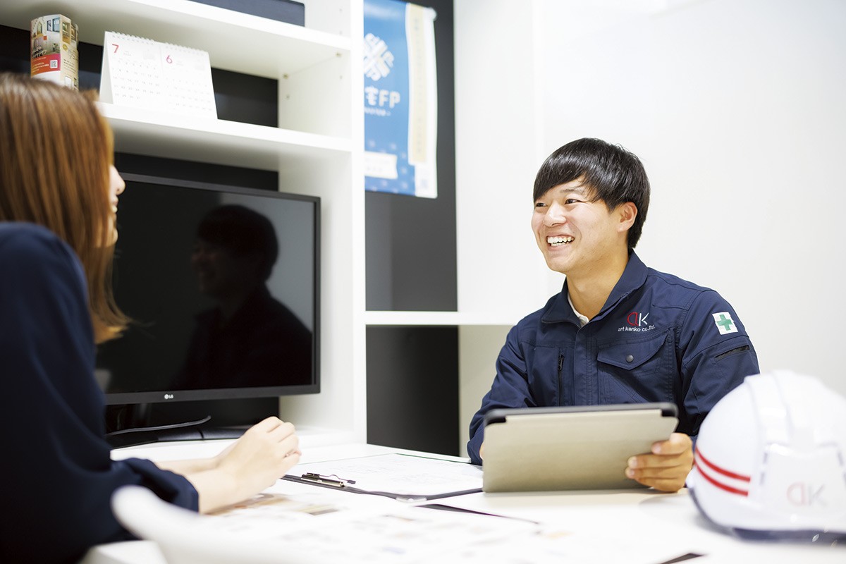 米子市「株式会社アート建工」の業務風景