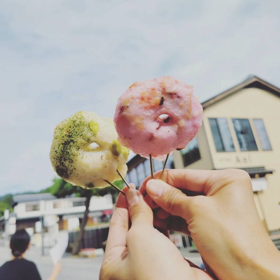 島根県出雲市大社町にあるテイクアウト専門店『878（ハチナナハチ）』で販売しているさつま揚げ