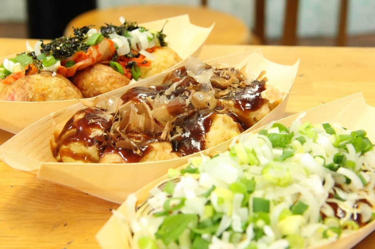 鳥取県境港市にある『たこＱ』のたこ焼きオススメ３種