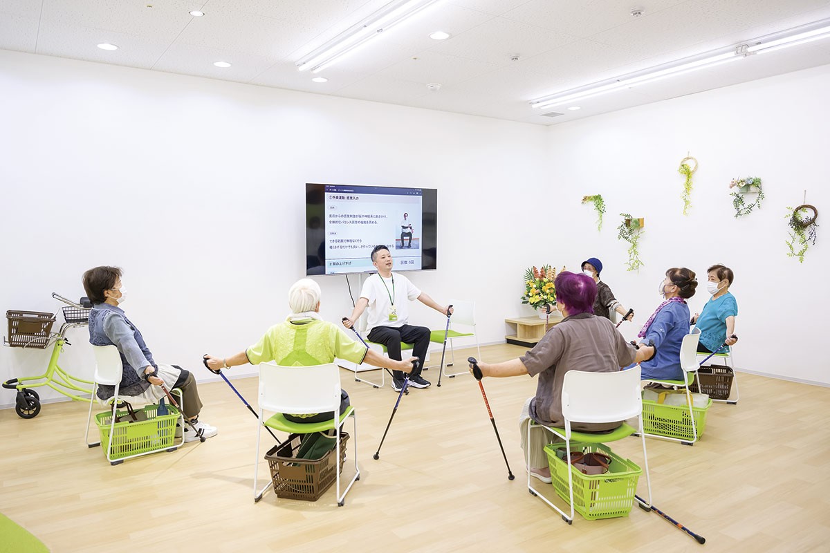 安来市「株式会社はしまや」のひかりサロン