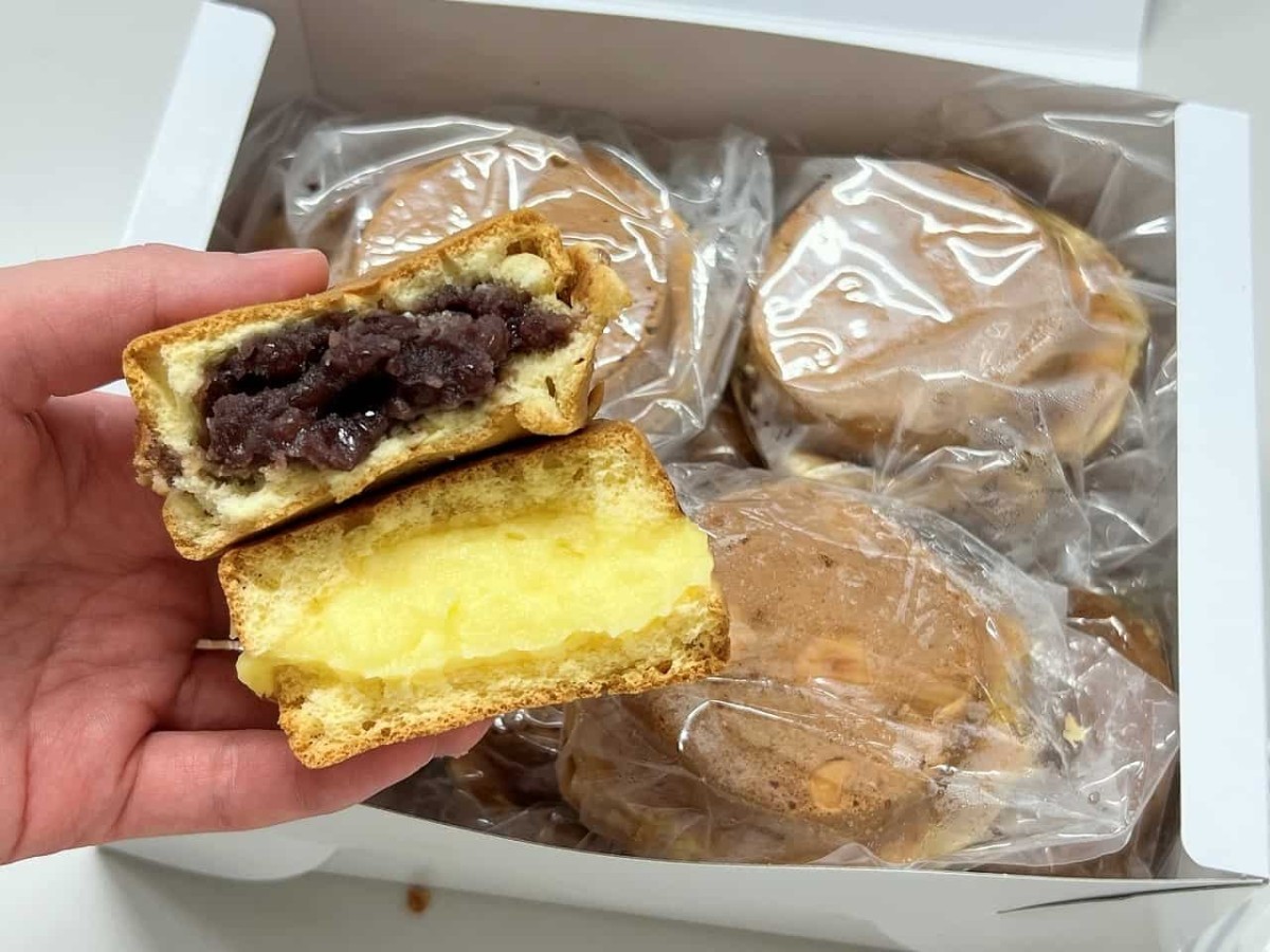 島根県松江市にある『きむら新月堂』で販売している大判焼き