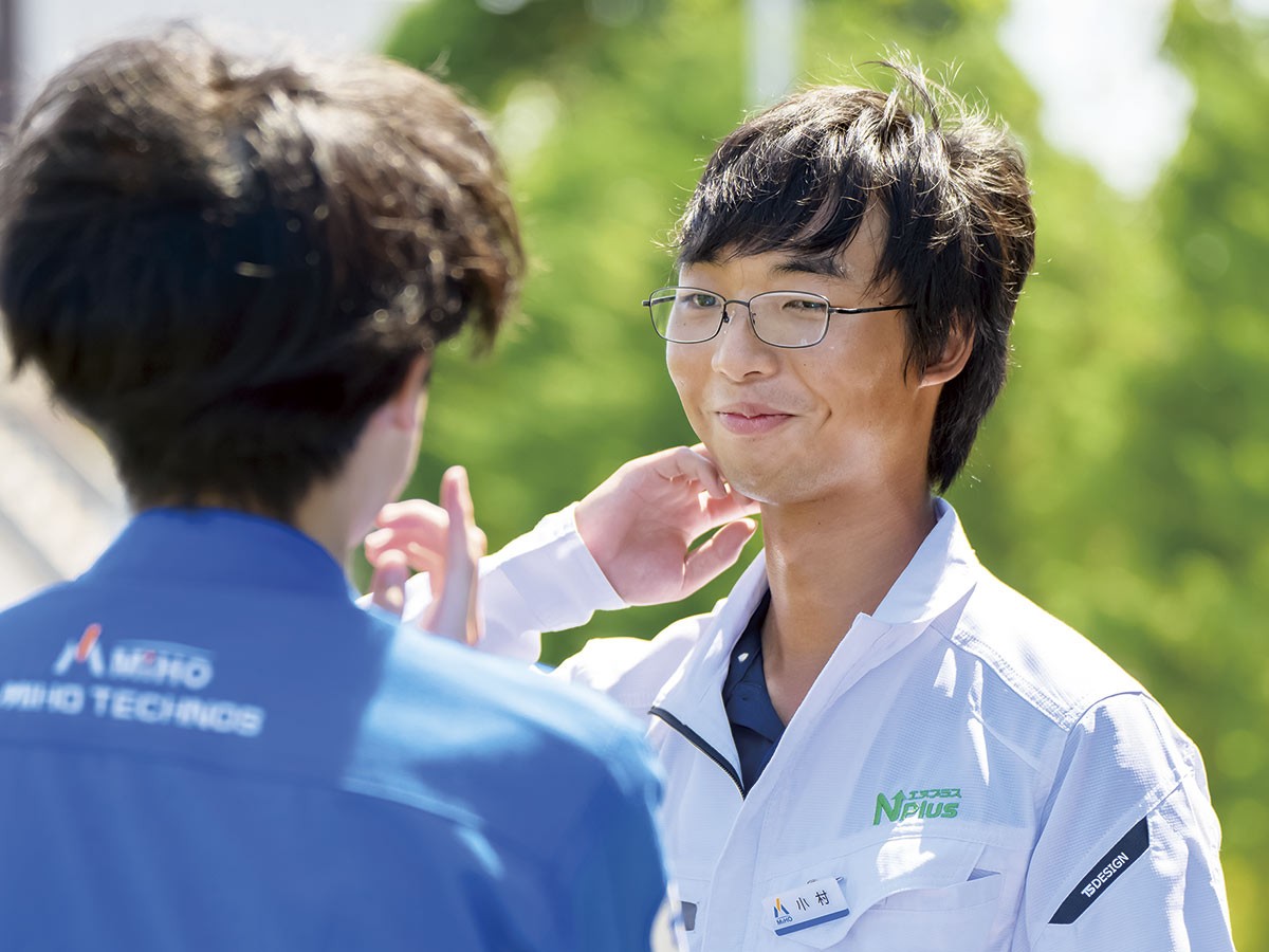 米子市「美保テクノス株式会社」のスタッフ
