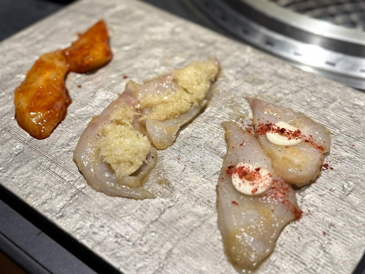 鳥取県米子市にある焼肉店『肉屋正々堂』で提供しているふぐ