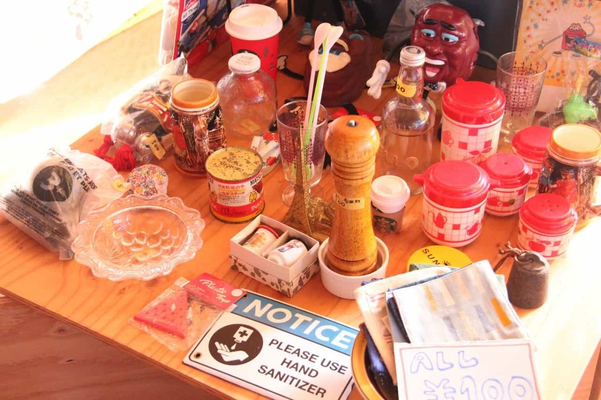 鳥取県境港市にあるハンバーガーショップ『sunny』の２階で販売している雑貨