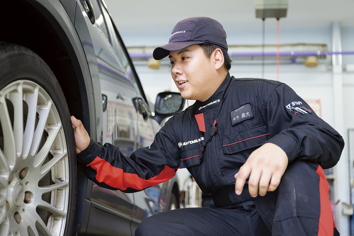 米子市「オートバックス」のスタッフ