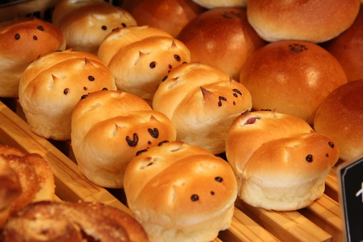 鳥取県米子市にあるパン屋『Bakery&Cafe RUDY』で販売しているかわいいパン