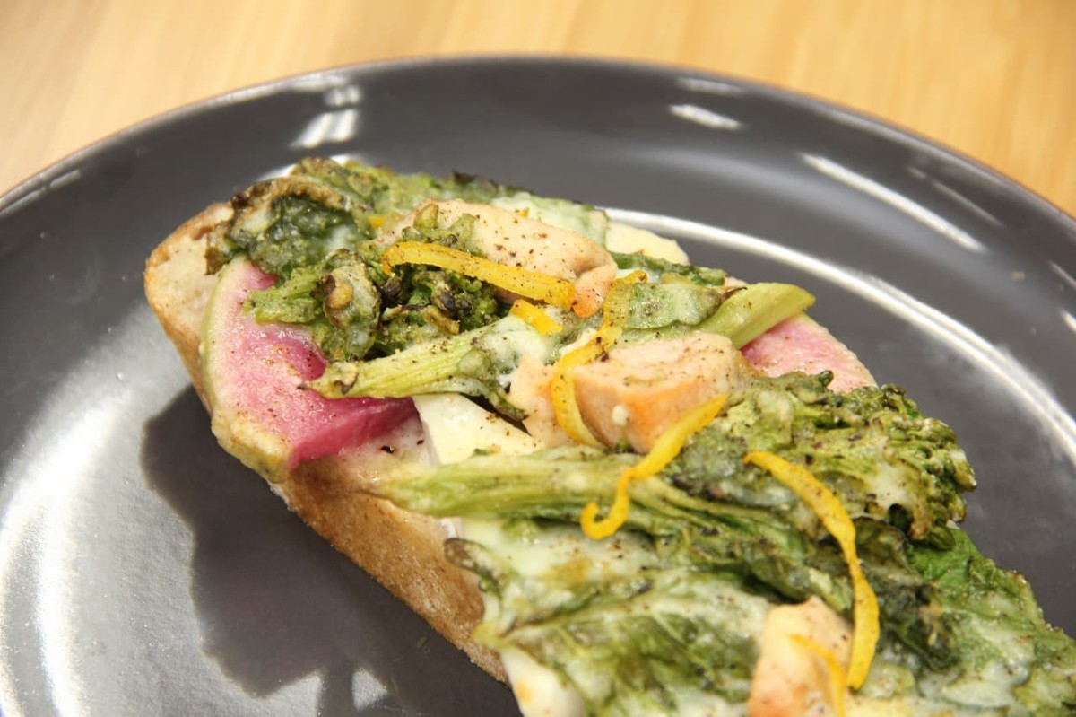 島根県松江市にあるベーカリー『Coccole（コッコレ）』のイチオシ商品「タルティーヌ」