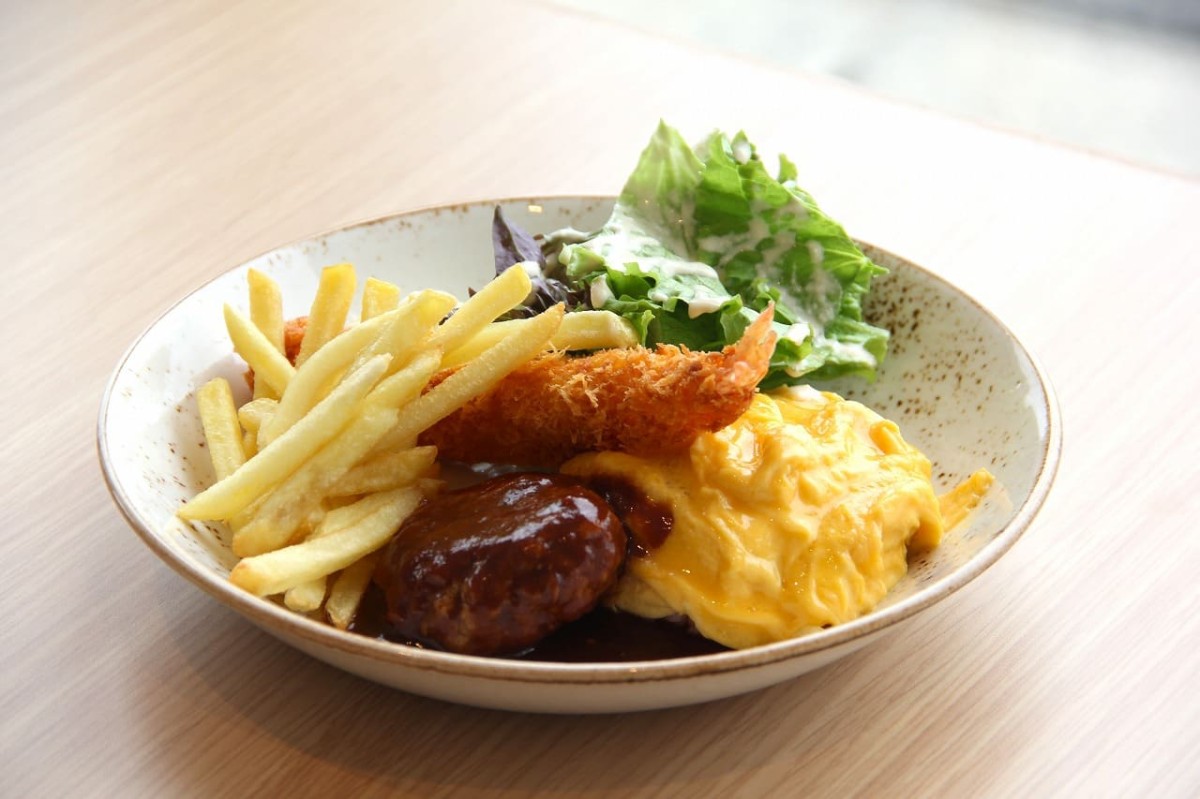 島根県出雲市にある『Caffe&PizzaLOCALE』で販売している「お子様プレート」