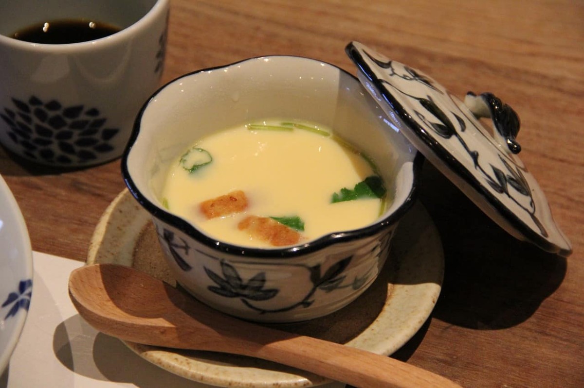島根県松江市にある『長助 まつえ』のランチに付く茶碗蒸し