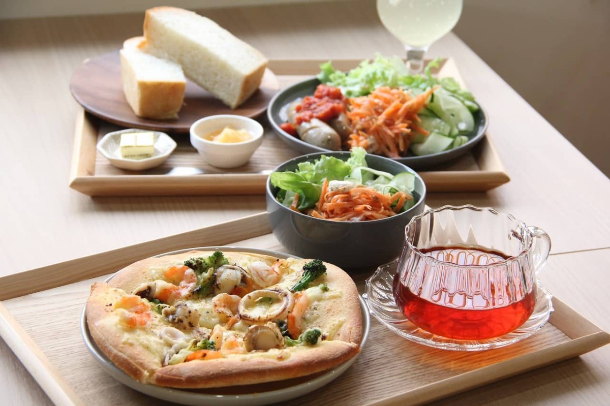 島根県雲南市にあるパンと雑貨『kinoca』で販売しているランチ