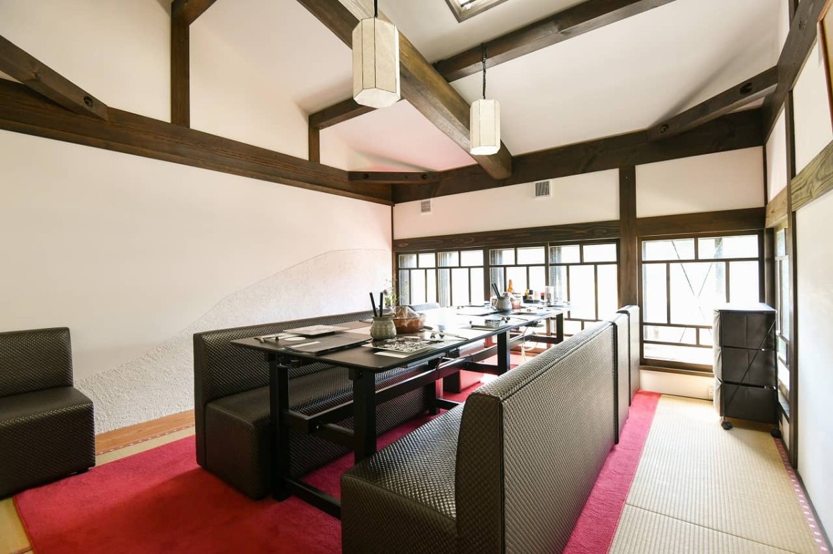 島根県松江市にある『ろんぢん松江本店』の店内