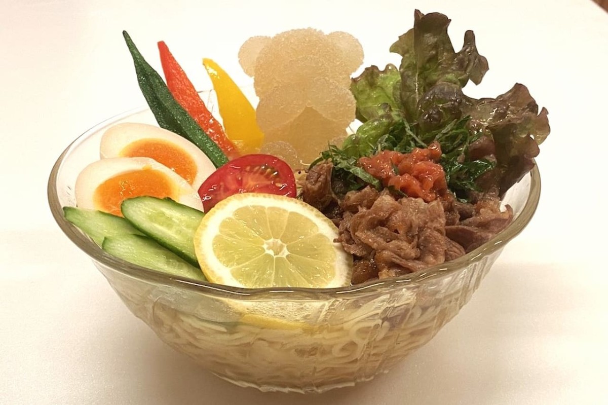 島根県松江市にある『ろんぢん松江本店』で販売している夏季限定の「牛骨ヌードル」