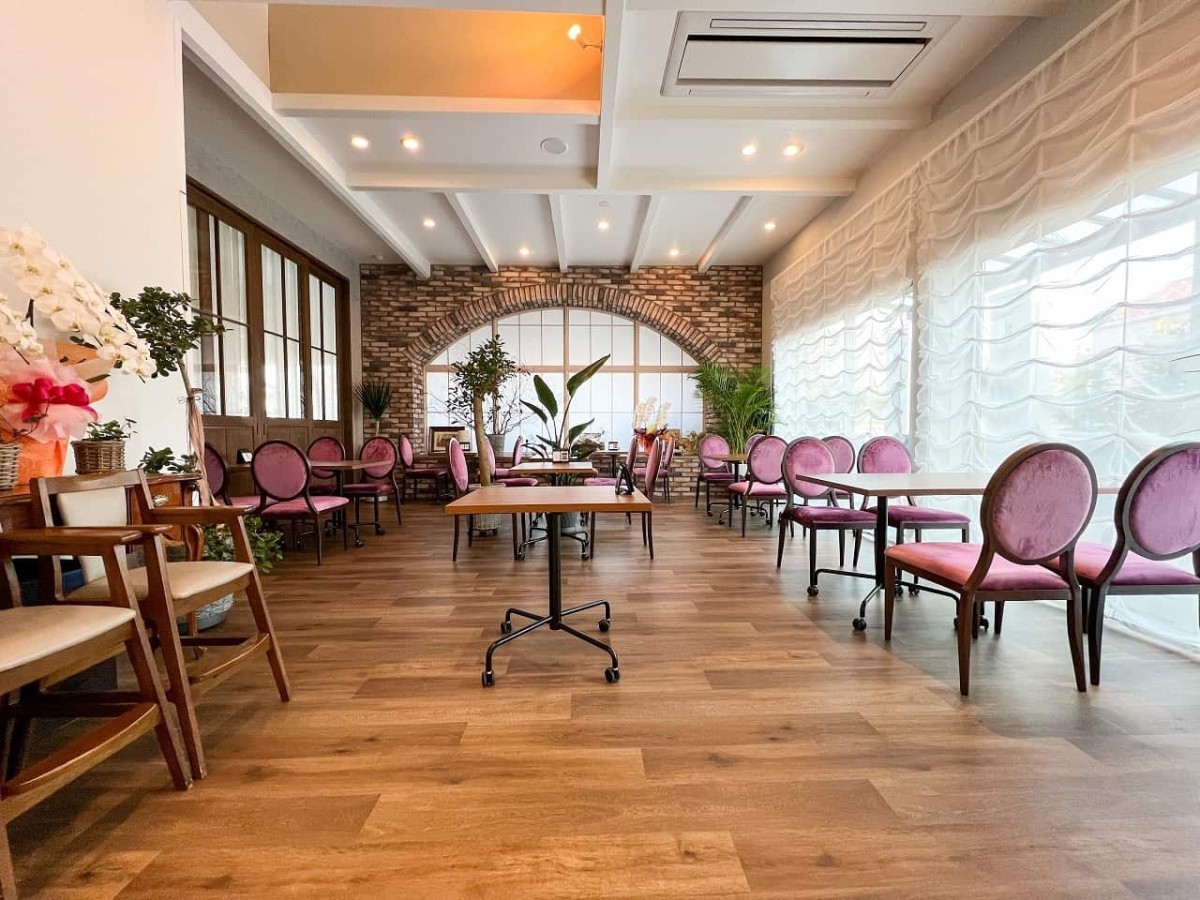 島根県松江市にある『Deux-TERRace（ドゥ・テラス）』の店内