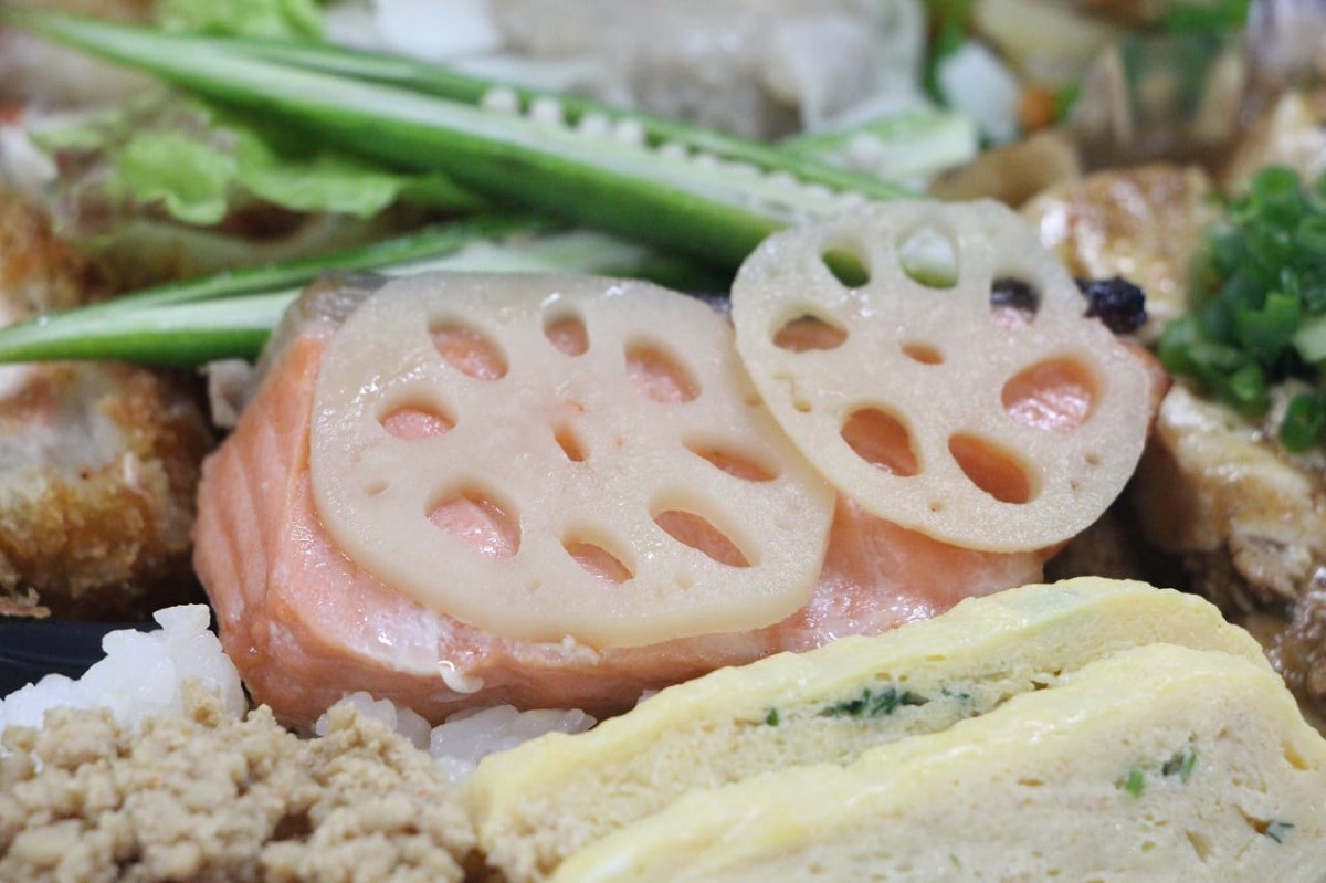 島根県松江市にある『おべんときっちんさくら』で販売している「さくら弁当」のおかず