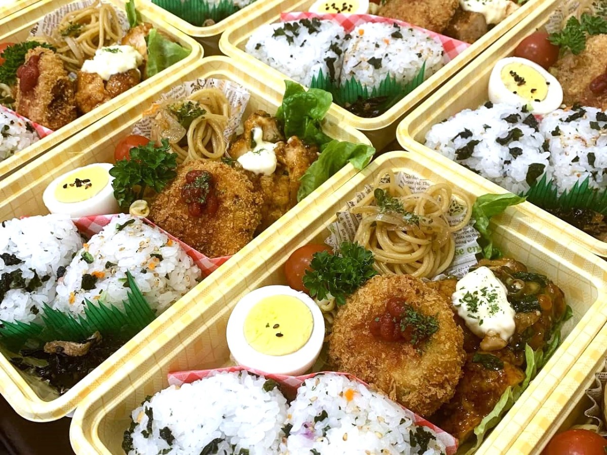 島根県松江市にある『古民家カフェ 囲くら』で販売している「こども弁当」