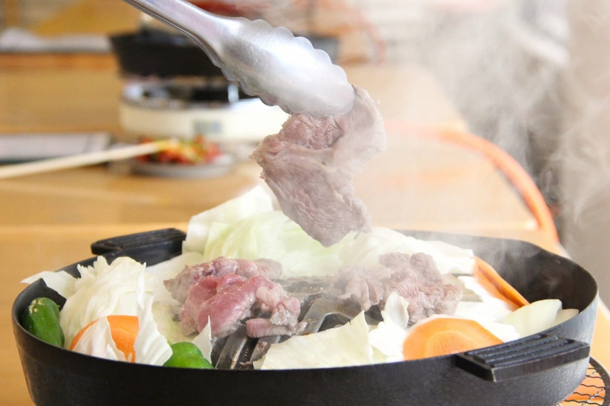 鳥取県米子市にある『とにかくにく』で販売しているジンギスカン