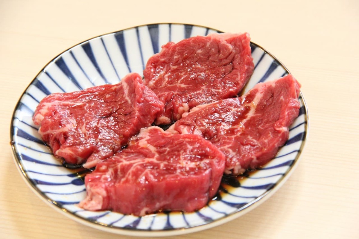 島根県出雲市にある『焼肉噂のかきりょー』で販売している「ハラミ」