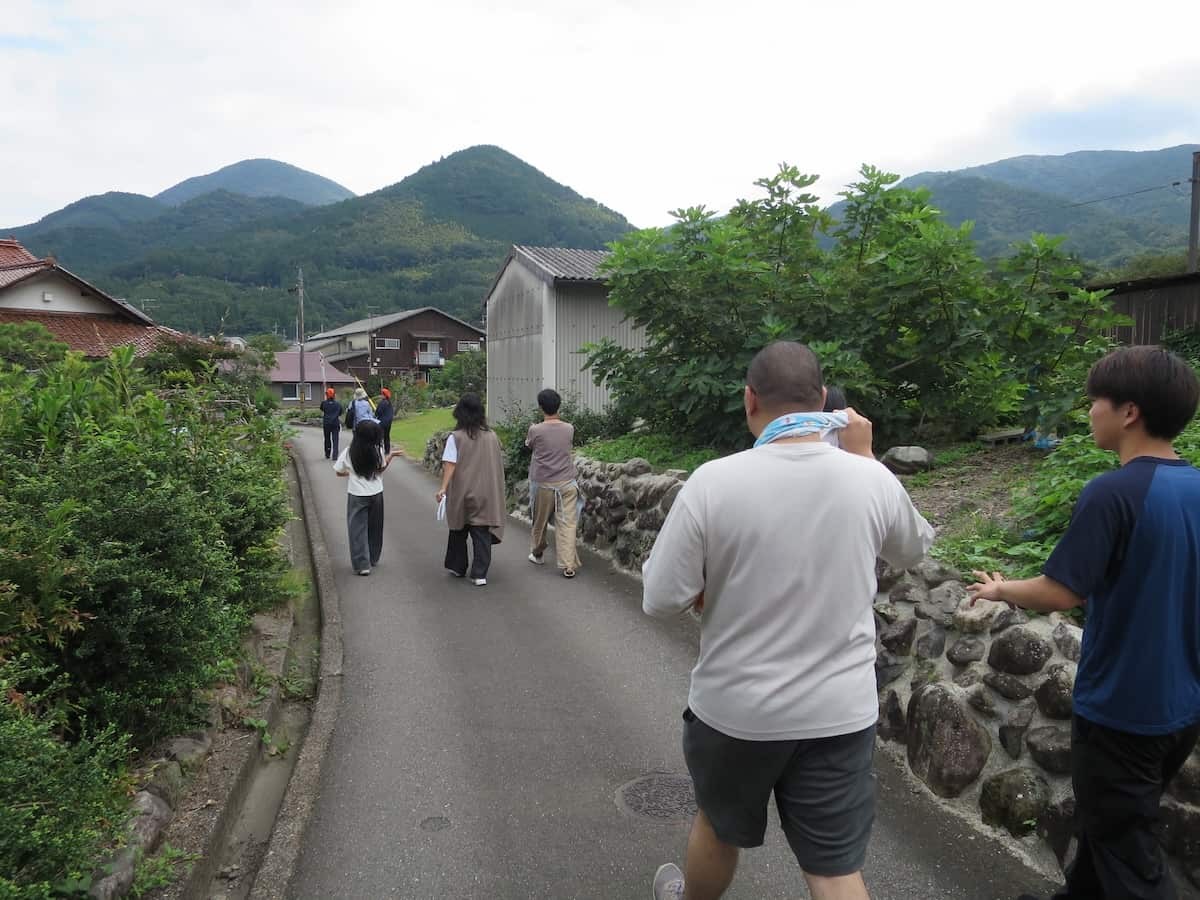 島根県鹿足郡津和野町で開催された「津和野とんぎりプロジェクト」の様子